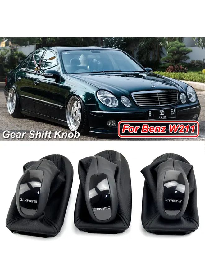 Avantgarde Automatic Gear Shift Knob Cover For Mercedes Benz W211 Premium Interior Upgrade - Image 1